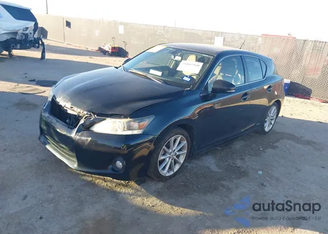 2012 Lexus Ct 200H Premium из США, поврежденный, VIN JTHKD5BH8C2085111